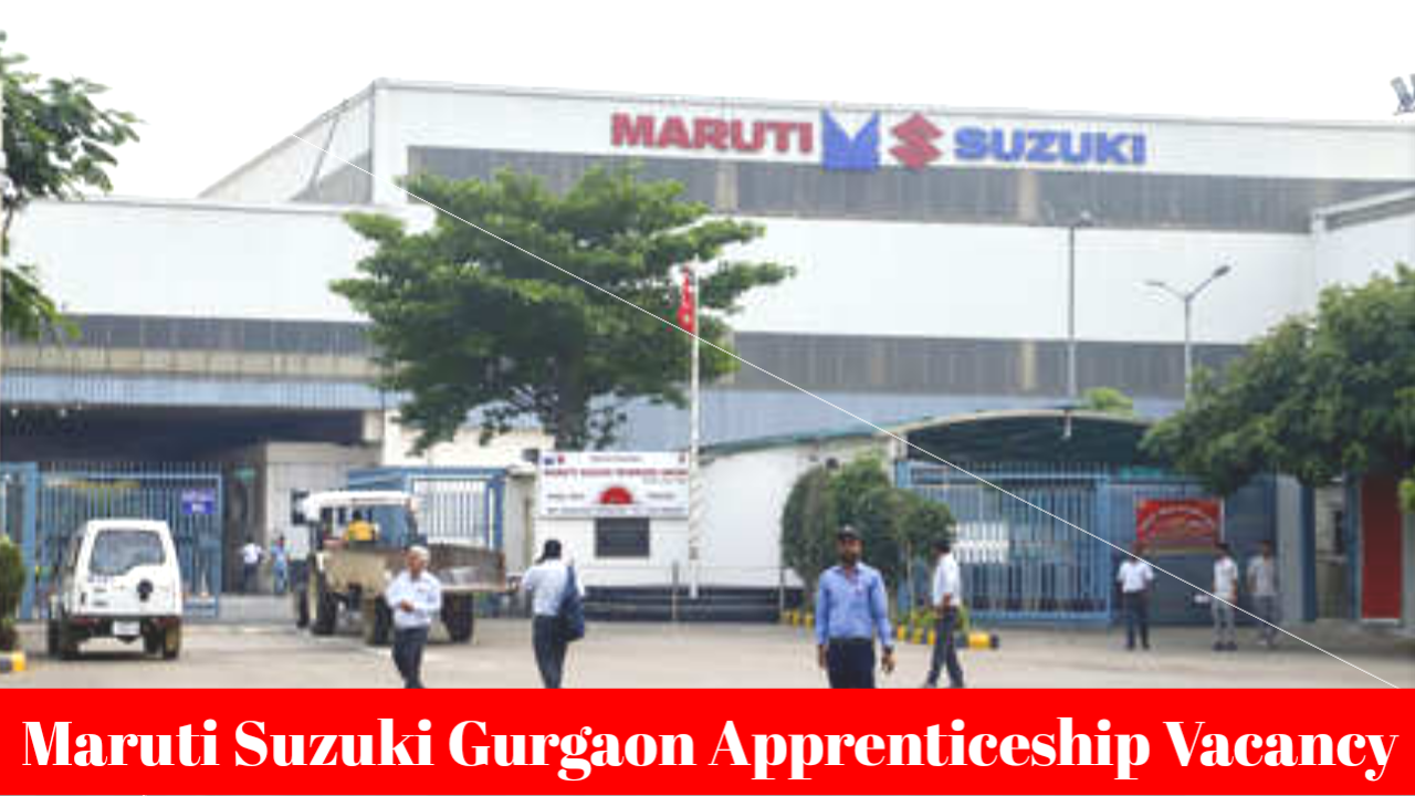 Maruti Suzuki Gurgaon Apprenticeship Vacancy 2022