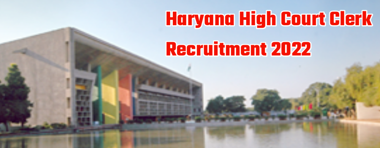 Haryana High Court Clerk Recruitment 2022